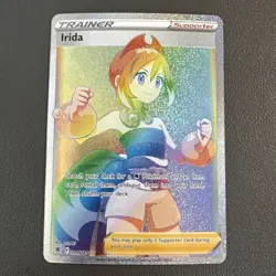 Irida 204/189 Pokemon TCG Astral Radiance Holo Secret Rare Rainbow Rare NM - Image 1