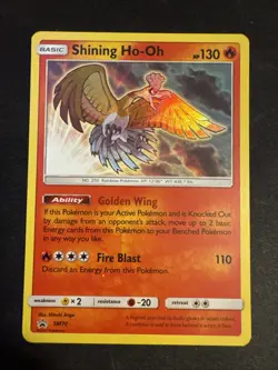 Pokemon TCG Shining Ho-Oh SM70 Holo - Image 1
