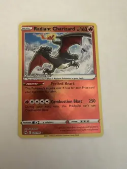 Pokemon TCG Crown Zenith 020/159 - Radiant Charizard - Ultra Rare - NM - Image 1