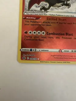 Pokemon TCG Crown Zenith 020/159 - Radiant Charizard - Ultra Rare - NM - Image 5