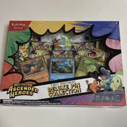 Pokemon Mega Evolution Ascended Heroes First Partners Deluxe Pin Collection - Image 1