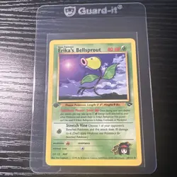 Erika’s Bellsprout 38/132 1st Edition Gym Challenge WOTC Vintage Pokemon - Image 1