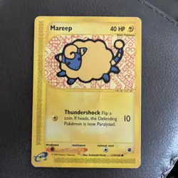 Mareep - Expedition 119/165 - 2002 WOTC - Pokemon TCG - E Reader - NM - Image 1