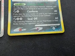 NM Pokemon Holo Shiftry EX 97/100 + Shiftry 13/111 Crystal Guardians - Image 5