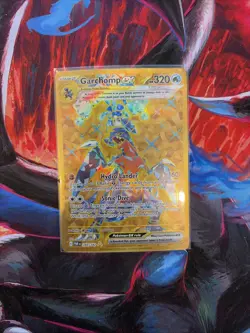 Garchomp ex Gold 260/182Paradox Rift Pokemon TCG Hyper Rare - Image 1