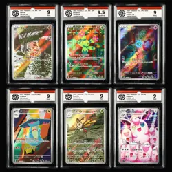 CCG 9/9.5 2024/25 Pokemon JPN Mixed Characters 6PCS (16-33) - Image 1