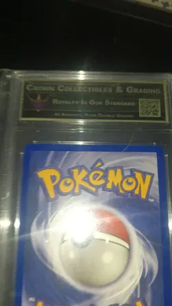Pokemon Mankey 2000 1st Edition Non Holo #61 CROWN 9 MINT TEAM ROCKET - Image 4