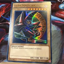 🔥 Yugioh Arcana Red Dark Magician YGLD-ENB02 ULTRA RARE HOLOFOIL NM +BONUS HOLO - Image 4