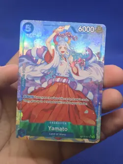 One Piece Carrying On His Will Yamato OP13-054 Alternate Alt Art Super Rare NM - Image 2