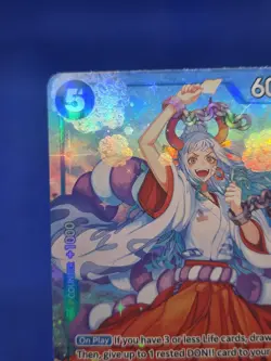 One Piece Carrying On His Will Yamato OP13-054 Alternate Alt Art Super Rare NM - Image 3