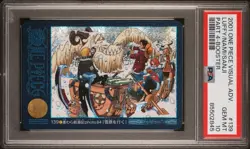 PSA 10 Luffy Nami Sanji Foil One Piece Visual Adventure 139 Bandai Carddass 2001 - Image 1