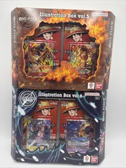 Bandai One Piece Illustration Box Vol. 5&6 (Lot of 2) Sealed In Hand Ships Fast! - Image 1