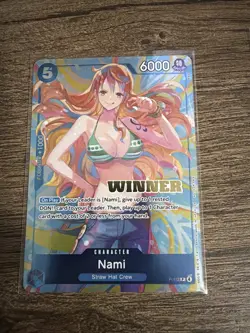 One Piece TCG Heroines Cup Winner Promo Robin and Nami - Image 2