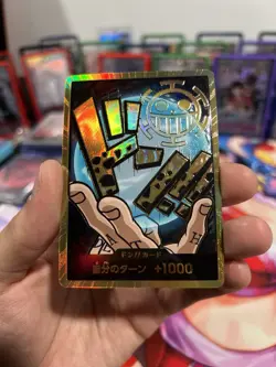 One Piece Premium Booster The Best Prb01 Law Gold Don Japanese NM - Image 2