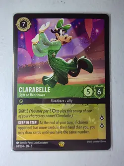 Clarabelle Light On Her Hooves 84/204 Disney Lorcana Shimmering Skies - Image 1