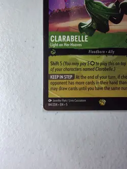 Clarabelle Light On Her Hooves 84/204 Disney Lorcana Shimmering Skies - Image 5