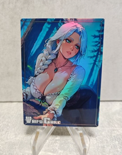 Ciri Trading Card Waifu Goddess Story Anime Girl holo Karte Manga Full Art - Image 1