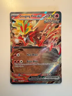 Pokemon Card • Gouging Fire ex • Temporal Forces 038/162 • RR • ENG • MINT - Image 1