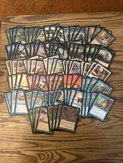 Mtg Tempest Lot x100 - Magic the Gathering Mtg Cards Tempest Edition - Image 1