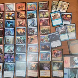 Whole COMMANDER Magic Deck - Heaven to Earth Games =BLUE RED Tribal GOBLINS' Fun - Image 2