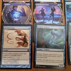 Whole COMMANDER Magic Deck - Heaven to Earth Games =BLUE RED Tribal GOBLINS' Fun - Image 5