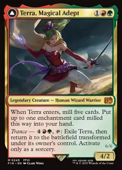 MTG Terra, Magical Adept // Esper Terra ** Final Fantasy ** English - Image 1