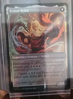 The Legend of Roku Avatar: The Last Airbender MTG Foil Near Mint - Image 2