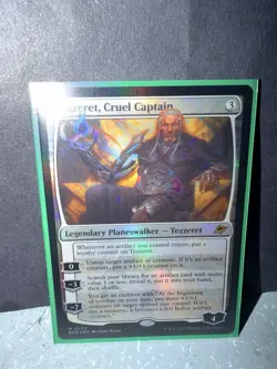 Tezzeret Cruel Captain Foil Edge of Eternities Magic the Gathering Card NM - Image 1
