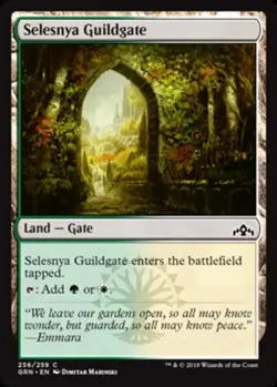 Selesnya Guildgate (256) 256/259 Near Mint GRN Guilds of Ravnica MTG Magic - Image 1