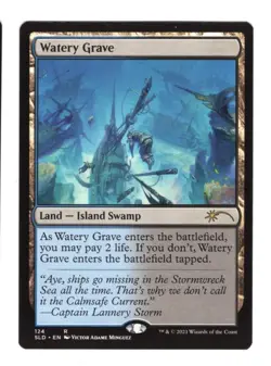 [1x] Watery Grave Near Mint, English Secret Lair MTG Magic - Image 1