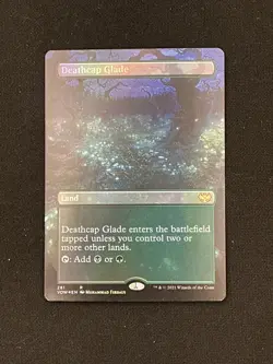 Deathcap Glade (Borderless) Innistrad: Crimson Vow Foil Magic the Gathering Card - Image 1