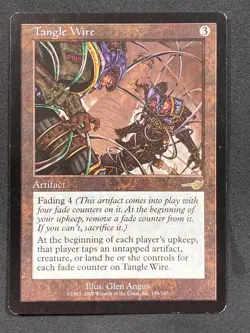Rare Magic the Gathering Tangle Wire - Nemesis MTG MP/LP - Image 1