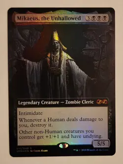 MTG Mikaeus, the Unhallowed FOIL - Ultimate Masters: Box Toppers Foil NM/MINT - Image 1