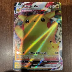 Pokemon Pikachu VMAX SWSH062 Celebrations Black Star Promo Card - Image 1