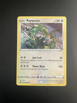 Rayquaza SWSH029 SWSH: Sword & Shield Promo Holo 130HP English Pokemon TCG - Image 1
