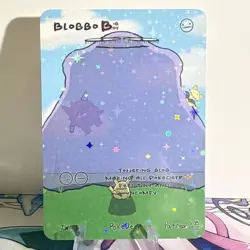 Pokederp Holo Blobbo Big Boy Ditto Gengar NEW Fan Art -JWillyguy Pokemon Rare - Image 1