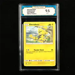 TQG 9.5 MINT+ 2018 Pokemon ENG Electabuzz 71/214 U - Image 1