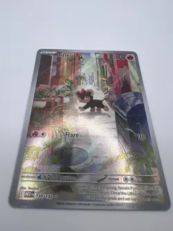 Pokemon TCG Litleo Mega Evolution 139/132 Illustration Rare, Near Mint - Image 2