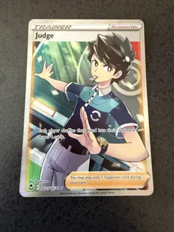 Judge TG25/TG30 Sword & Shield Silver Tempest Pokemon Card Trainer Gallery LP - Image 1