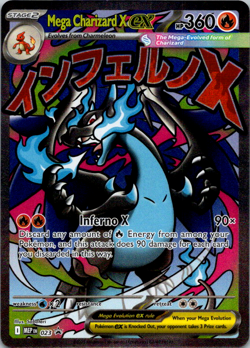 Mega Charizard X ex #023 || Pokemon - ME: Mega Evolution Promo || 2025 - Image 1