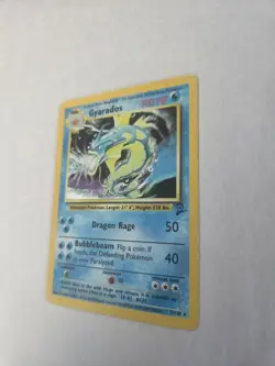 Pokemon TCG Gyarados Holo Rare Card 7/130 Base Set 2 - Image 3