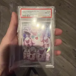 Wigglytuff 105/094 Me02: Phantasmal Flames Holo Pokemon PSA 8 - Image 4