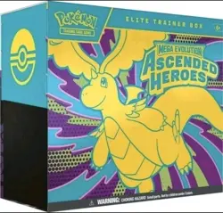 🔥SEALED🔥 Pokemon Mega Evolution Ascended Heroes Elite Trainer Box Booster Pack - Image 1