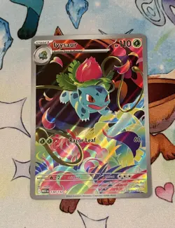 Ivysaur Illustration Rare IR 134/132 Mega Evolution Pokemon TCG English NM/M - Image 1