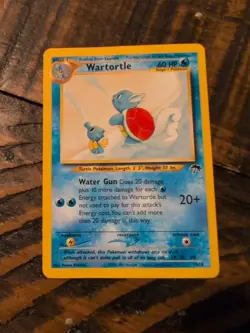 Pokemon Card - Wartortle Southern Islands 15/18 Promo, LP - Image 1