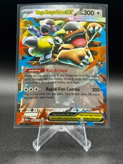 Mega Kangaskhan ex 104/132 Me01: Mega Evolution Holo Pokemon TCG - Image 1