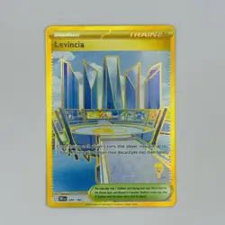 Pokemon TCG Trainer Card Levincia Stadium Gold, 244/182 - Image 1