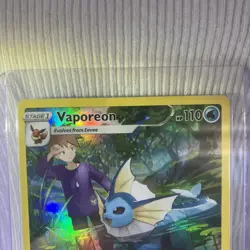 Pokemon Vaporeon TCG TG02/TG30 Swsh09 Trainer Gallery Brilliant Stars Holo - Image 3