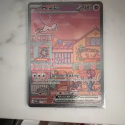 Pokemon Mew ex Holo Promo SVP Black Star 053 180HP Restart Ability Card - Image 1