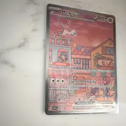 Pokemon Mew ex Holo Promo SVP Black Star 053 180HP Restart Ability Card - Image 3